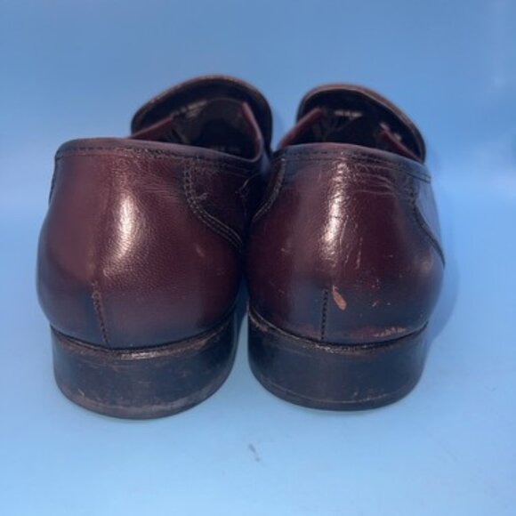 Florsheim Men’s Penny Loafers Shoes Size 8.5D Red Cherry Leather Slip On 17089 - Picture 5 of 10